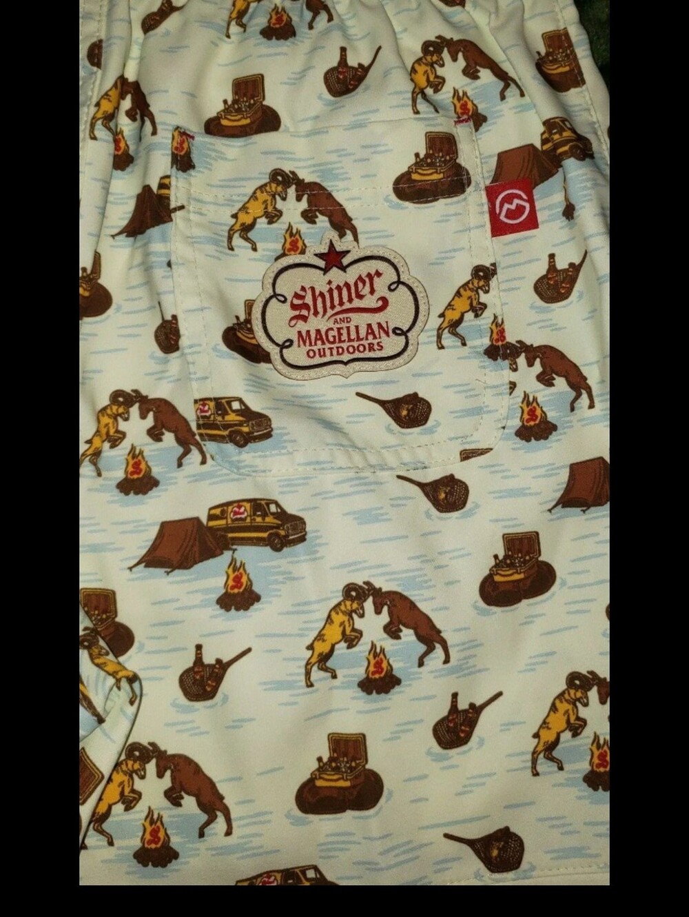 Magellan Shiner Bock Camp Life Shorts